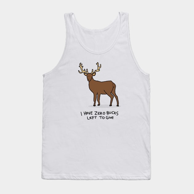 Grumpy Stag Tank Top by grumpyanimals